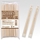 [サンナップ] 袋入りウッドマドラー MDW-100P