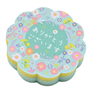 「ありがとうございます」ダイカットキッチンスポンジ1コ入(1セット120個入)