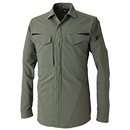 [TS DESIGN] 7705 バイオライトフィックスロングスリーブシャツ