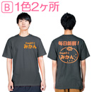 ≪名入れ1色2ヶ所プリント代込≫ Tシャツ 00085-CVT