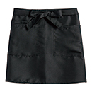 [SHINMEN(シンメン)] 22000 厨房用ブラックショートエプロン