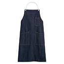 [SHINMEN(シンメン)] 004 ロープ式デニムエプロン