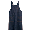 [SHINMEN(シンメン)] 008 タスキ式デニムエプロン