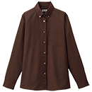 [FACEMIX(ボンマックス)] FB4044L レディス ボタンダウン長袖シャツ