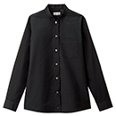 [FACEMIX(ボンマックス)] FB4046L レディス スタンドカラー長袖シャツ