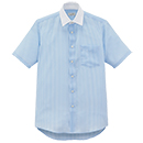 [FACEMIX(ボンマックス)] FB5054M メンズ ストライプ半袖シャツ