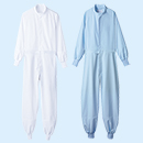 [FOOD FACTORY(住商モンブラン)] DF8901-2 オーバーオール(男女兼用)　長袖