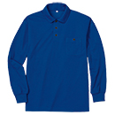 [POLOIZM(小倉屋)] 9015 DRY エコ長袖ポロシャツ