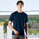 [POLOIZM(小倉屋)] 7367 接触冷感レイヤード 配色半袖Tシャツ