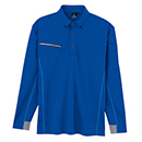 [アイトス] AZ-551047 長袖ボタンダウンポロシャツ 男女兼用