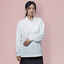 [LIFEMAX(ボンマックス)] MS3123 4.3オンスドライロングスリーブポロシャツ(ポリジン加工)