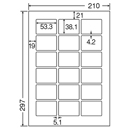 [nana] マルチラベルLDW18PC
