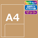 ≪名入れ≫ A4シングルポケット…