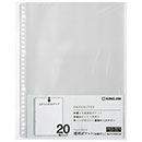 [キングジム] フェイバリッツ 透明ポケット FV103P-20