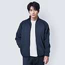 [LIFEMAX(ボンマックス)] MS2133 ドライストレッチトラックジャケット(ポリジン加工)