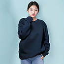 [LIFEMAX(ボンマックス)] MS2131 ドライストレッチクルーネックトレーナー(ポリジン加工)