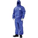 [日光物産] 使い捨て撥油加工防護服 バリアーマンB5240 (10着入)