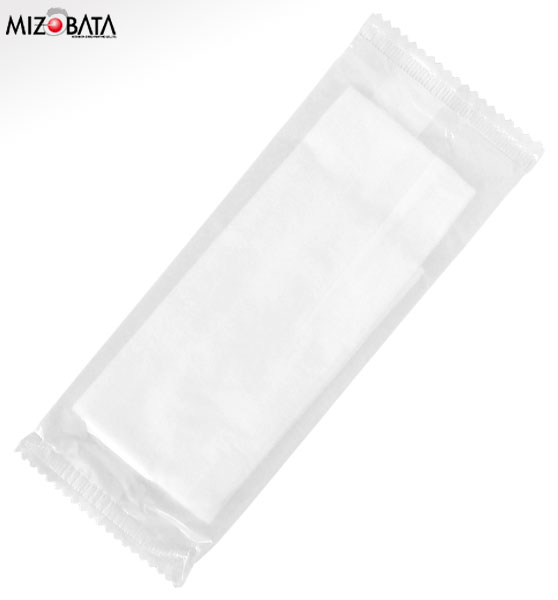 ミゾバタ（溝端紙工印刷）　スパンレースおしぼり「E2000」（平型）