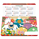 干支BOXティッシュ(午)40Wカ…