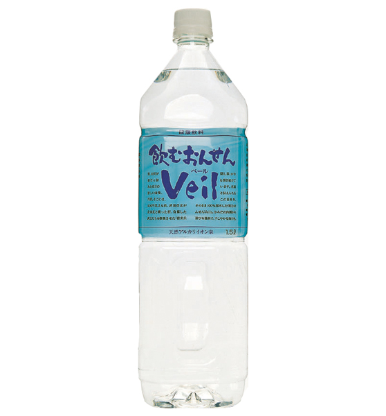 [ピュア鉱泉]長期保存水「飲むおんせんベール」1.5L×8本入