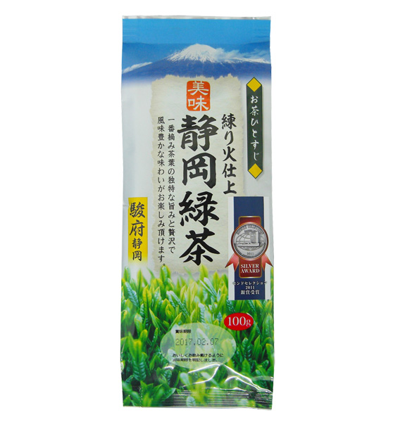 [大井川茶園] 美味静岡緑茶　駿府静岡(1ケース12パック入)