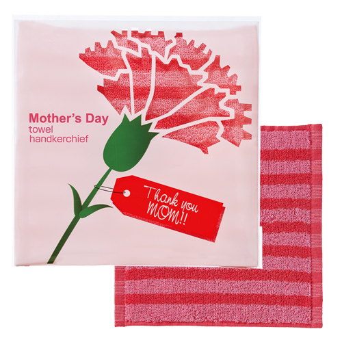 母の日タオルハンカチ 相談できる通販ジャンブレ