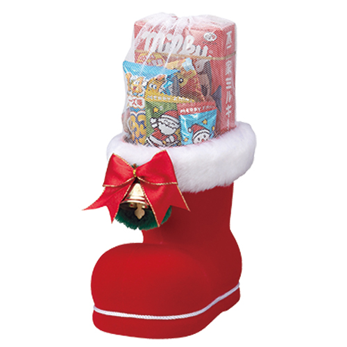 クリスマス ニットブーツ お菓子入 相談できる通販ジャンブレ