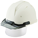 [進和化学工業] ヘルメットSS-29FSV型T-P式RA マット加工バイザータイプB(5個入)