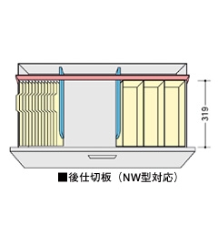 後仕切板(NW型対応)