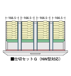 仕切セットG(NW型対応)