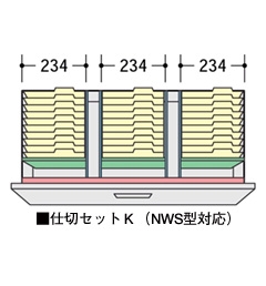 仕切セットK(NWS型対応)