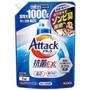 [花王] アタック抗菌EX 詰替用 (1000g×6本)