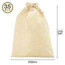 3.5オンス・コットン巾着(M)