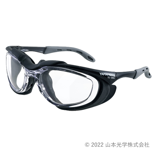 [山本光学] ガスケット付き保護メガネ YS-390G