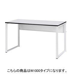 WED-106-WH オフィスデスク  | ワールドクラフト 幅1000×奥行600×高さ700mm