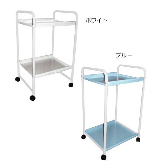 メディカルスチールワゴン 2段タイプ / 通販のジャンブレ メディカルスチールワゴン 2段タイプ / 通販のジャンブレ