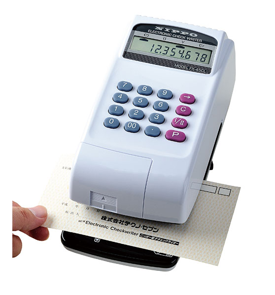 ニッポー]電子チェックライター「FX-45」 / 電話注文ができる通販 
