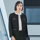 [ENJOY Noir(カーシーカシマ)] NAJ035 ノーカラージャケット