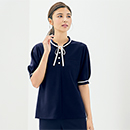 [アルファピア(チクマ)] M13111/M13112 ポロシャツ(リボン付き)