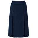 [BONOFFICE] AUS2300 プリーツスカート(ロング丈)