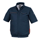 [XEBEC(ジーベック)] XE98038 空調服 エコ遮熱半袖ブルゾン