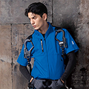 [XEBEC(ジーベック)] XE98108 空調服 半袖ブルゾン ハーネス対応