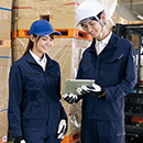 [アイトス] AZ-2431 ウルトラストレッチ 長袖ブルゾン(男女兼用)