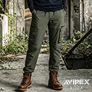 [AVIREX WORK] AV114 ジョガーカーゴパンツ