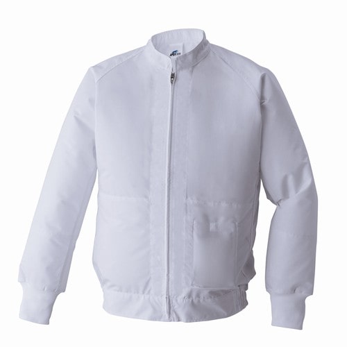 003 [アタックベース] 空調風神服 長袖白衣ブルゾン