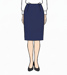 160cmの方が着用したイメージ