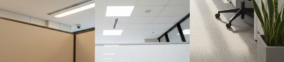 天井・間仕切り・床の工事も承ります