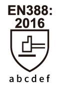 EN388:2016規格マーク