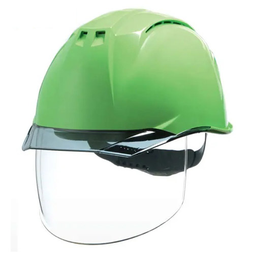 DIC(ディックプラスチック) シールド・バイザー付ABSヘルメット「AA11-CSW」 1セット5個入